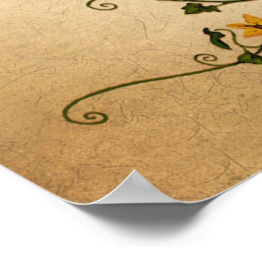 感謝祭与えのかぼちゃ ポスター (角)