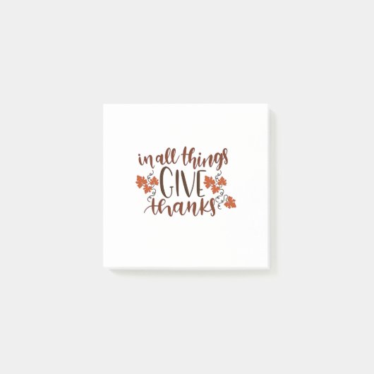 感謝祭与えのかぼちゃ ポストイット (正面)