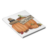 感謝祭与え感謝していの ノートパッド (アングル)