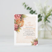 感謝祭与え感謝していディナー シーズンポストカード (スタンド正面)