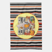 感謝祭人気がある美しい秋コレクション キッチンタオル (縦)