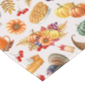 感謝祭伝統的のテーブルクロス テーブルクロス (アングル)