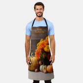 感謝祭伝統的エプロン エプロン (着用した状態)