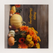 感謝祭伝統的ジグソーパズル ジグソーパズル (横)