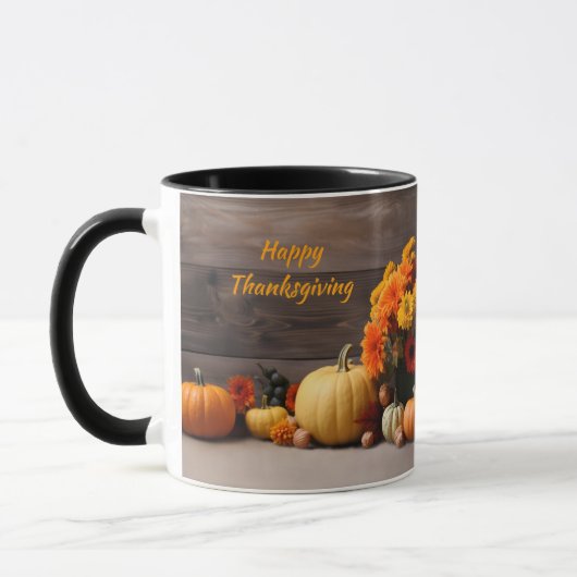 感謝祭伝統的マグ マグカップ (左)