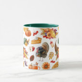 感謝祭伝統的マグ マグカップ (中央)