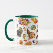 感謝祭伝統的マグ マグカップ (左)