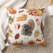 感謝祭伝統的休日装飾用クッション クッション (ブランケット)