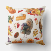感謝祭伝統的休日装飾用クッション クッション (正面)
