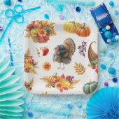 感謝祭伝統的紙プレート ペーパープレート (パーティー)