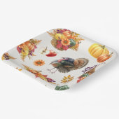 感謝祭伝統的紙プレート ペーパープレート (傾斜あり)