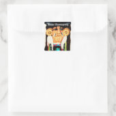 感謝祭先住民アメリカン スクエアシール (バッグ)