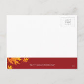 感謝祭写真はがき：マッ葉チ1L シーズンポストカード (裏面)