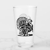 感謝祭威厳のあるトルコ タンブラーグラス (裏面)