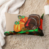 感謝祭威厳のあるトルコ ランバークッション (ブランケット)