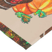 感謝祭威厳のあるトルコ ロングテーブルランナー (コーナー)