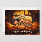 感謝祭子供へ25 シーズンカード (正面/裏面)