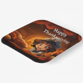 感謝祭子供へ26 ペーパープレート (傾斜あり)