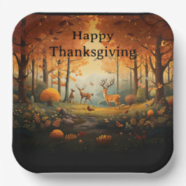 感謝祭子供へ29 ペーパープレート