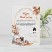 感謝祭実在レシピ不動産不動産仲介業者バイポップ・アートの シーズンカード (スタンド正面)