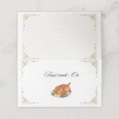 感謝祭座席表装飾おもしろい引用文 プレイスカード (外部開封)