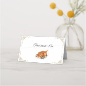 感謝祭座席表装飾おもしろい引用文 プレイスカード (正面)