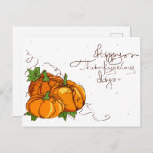 感謝祭応援 シーズンポストカード (正面/裏面)