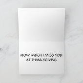 感謝祭恋しく思を隠せない シーズンカード (内部)