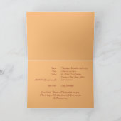 感謝祭恵みディナー招待状 サンキューカード (内部)