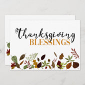 感謝祭恵み秋葉 シーズンカード (正面/裏面)