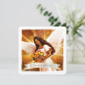 感謝祭恵み。エンジェル絵画ズ シーズンカード (スタンド正面)