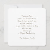 感謝祭恵み。エンジェル絵画ズ シーズンカード (裏面)