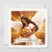 感謝祭恵み。エンジェル絵画ズ シーズンカード (正面)