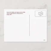 感謝祭恵み。カスタマイズ可能なポストカード シーズンポストカード (裏面)