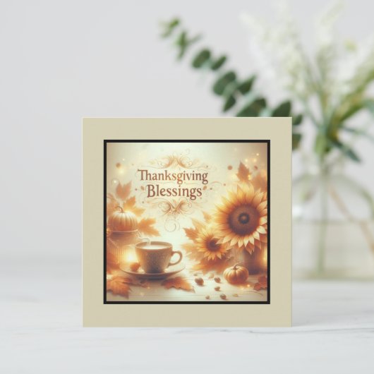 感謝祭恵み カード (スタンド正面)