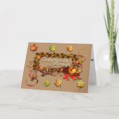 感謝祭恵み カード (正面)