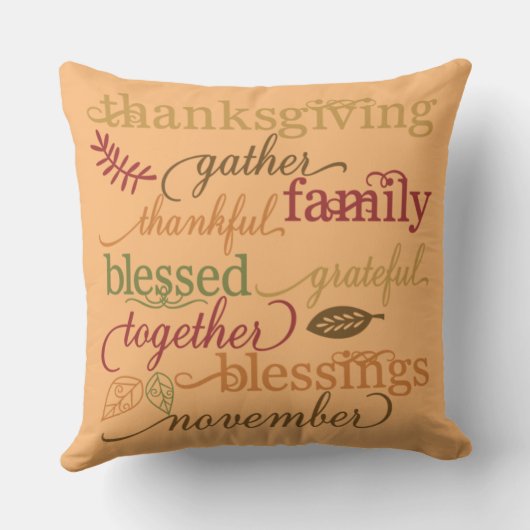 感謝祭恵み クッション (裏面)