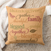 感謝祭恵み クッション (ブランケット)