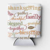 感謝祭恵み 缶クーラー (正面)