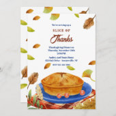 感謝祭感謝していの招待状 招待状 (正面/裏面)