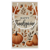 感謝祭抱き枕 – 小 スモールペーパーバッグ (裏面)