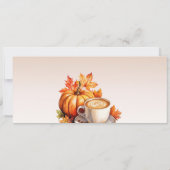 感謝祭招待状感謝祭ディナー 招待状 (裏面)