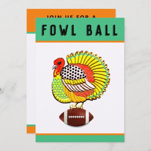 感謝祭招待状 招待状 (正面/裏面)