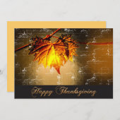 感謝祭招待状 招待状 (正面/裏面)