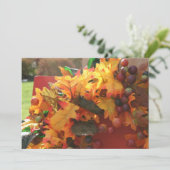 感謝祭招待状 招待状 (スタンド正面)