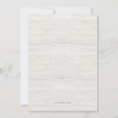 感謝祭招待状 招待状 (裏面)