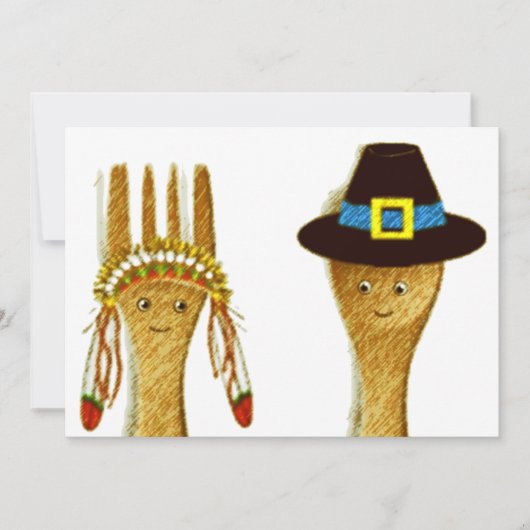 感謝祭招待状 招待状 (正面)