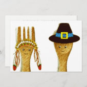 感謝祭招待状 招待状 (正面/裏面)