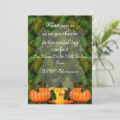 感謝祭招待状 招待状 (スタンド正面)