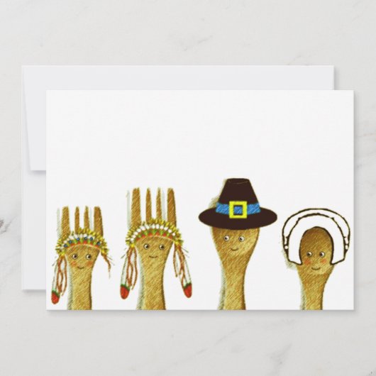 感謝祭招待状 招待状 (正面)